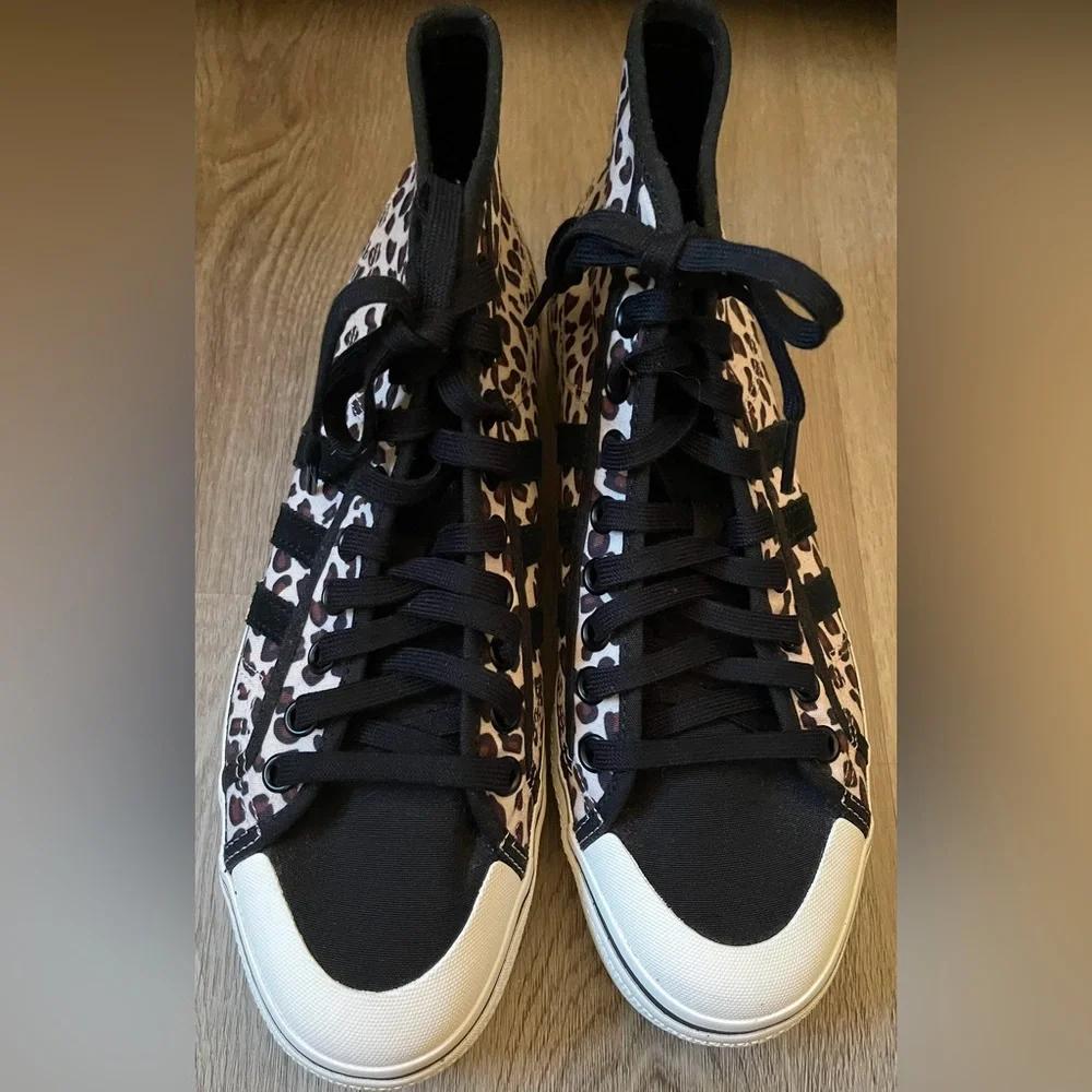 Adidas Nizza Platform Mid Sneakers in Leopard - Women’s 11 / Men’s 10_6